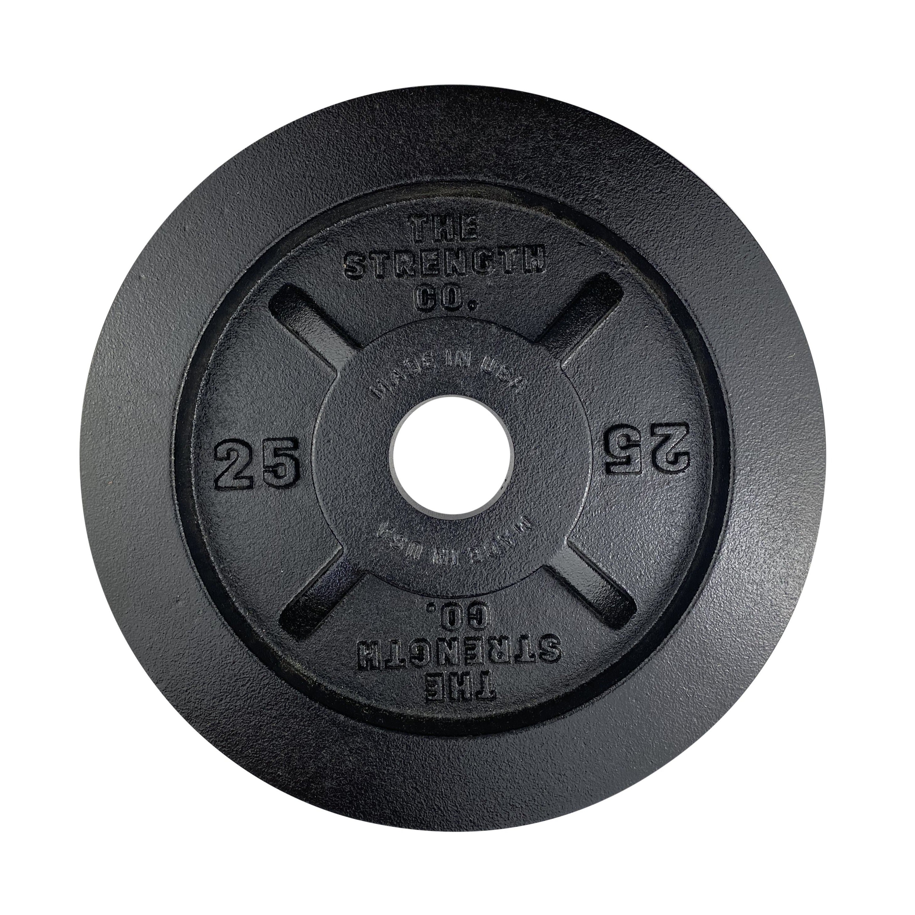 The Strength Co. Olympic Iron Barbell Plates