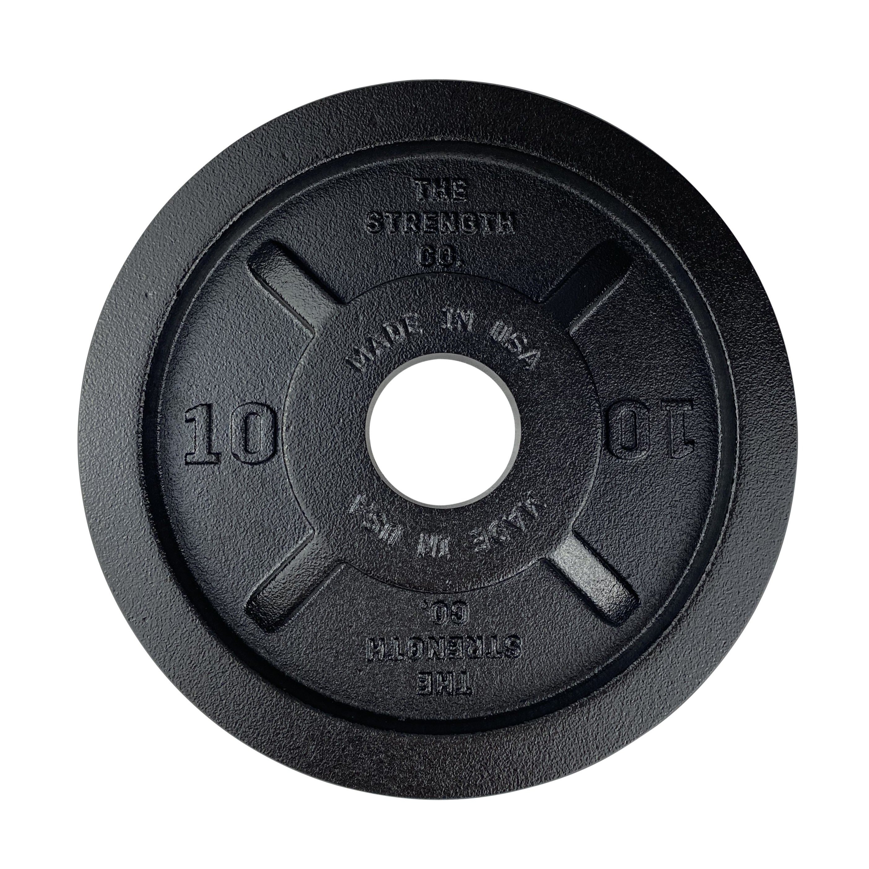 The Strength Co. Olympic Iron Barbell Plates